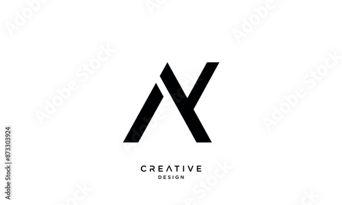 AY, YA, A, Y, Abstract Letters Logo Monogram