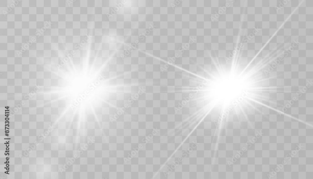 Glow light effect. Star burst with sparkles.Sun. Glow light effect. Star burst with sparkles.Sun.