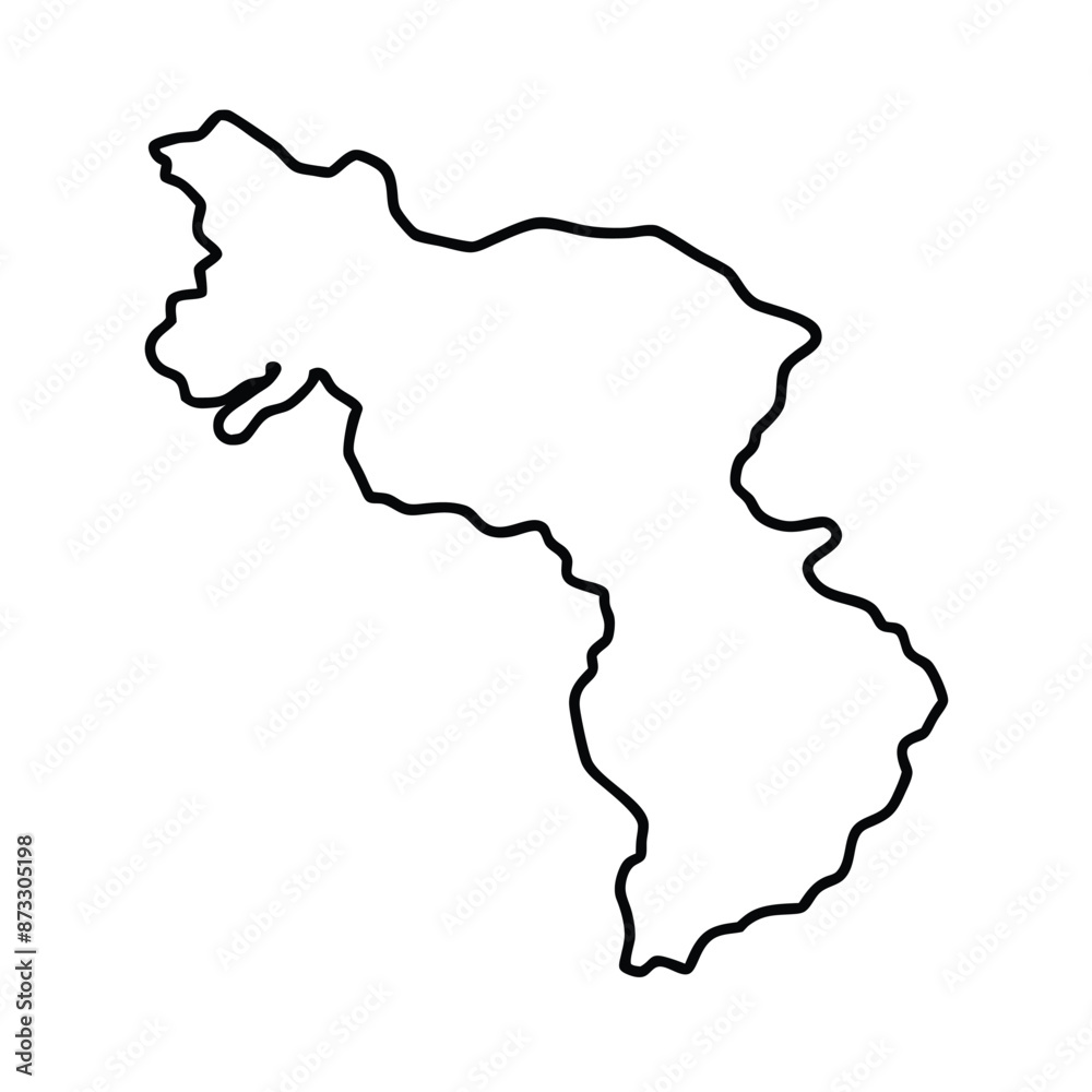 State outline. United states Coloring page State outline. United states Coloring page