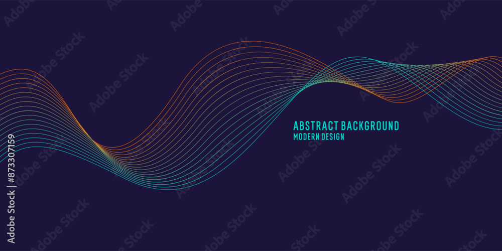 Beautiful background with flowing lines. Abstract elegant lines. The flow movement. Vector illustration. Beautiful background with flowing lines. Abstract elegant lines. The flow movement. Vector illustration.