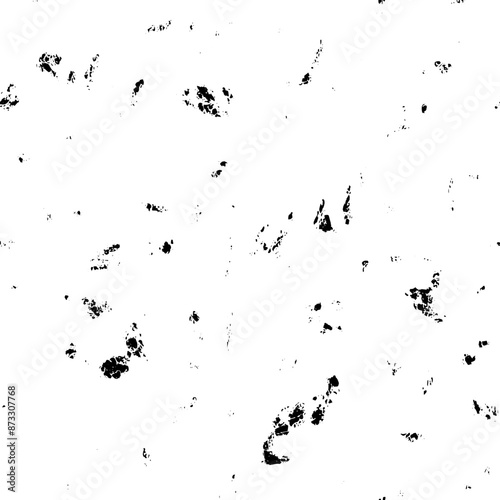 Grunge dots and points vector texture background. Abstract grainy overlay. Vintage grain backdrop.