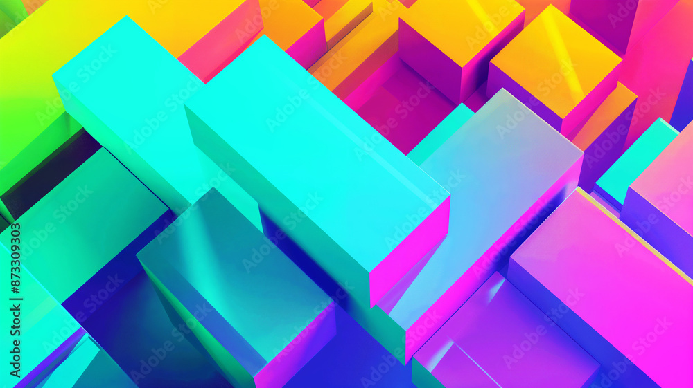 Abstract color geometric background Abstract color geometric background