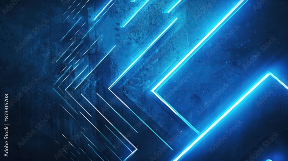 © Johannes - Blue arrows abstract composition with illuminated background for business and travel concepts © Johannes - Blue arrows abstract composition with illuminated background for business and travel concepts