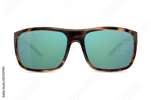 Green Sunglass PNG 