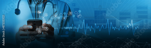 Fotografie The research involves the use of AI for data analysis and differential diagnosis in medical research, advancing health technology development and medical science