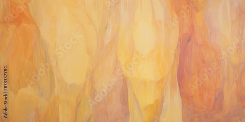 Abstract Surreal Colorful Shadow Puppetry Oil Painting