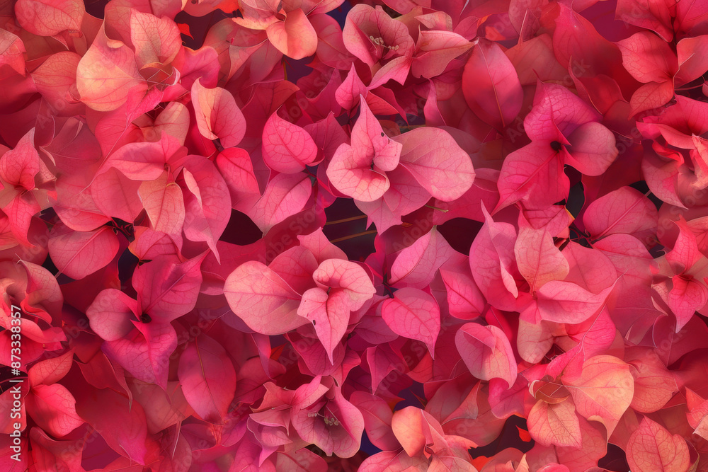 Bougainvillea (Bougainvillea) plant background design, creative wallpaper Bougainvillea (Bougainvillea) plant background design, creative wallpaper