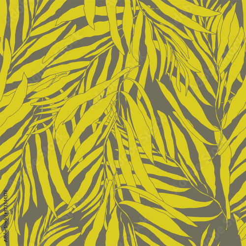 Trendy floral seamless pattern collection. Set of vintage 70s style flower background illustration. Colorful pastel color groovy artwork bundle, y2k nature backgrounds with spring plants