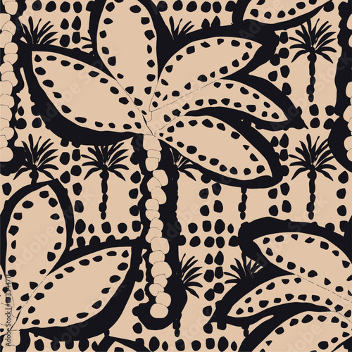 Trendy floral seamless pattern collection. Set of vintage 70s style flower background illustration. Colorful pastel color groovy artwork bundle, y2k nature backgrounds with spring plants