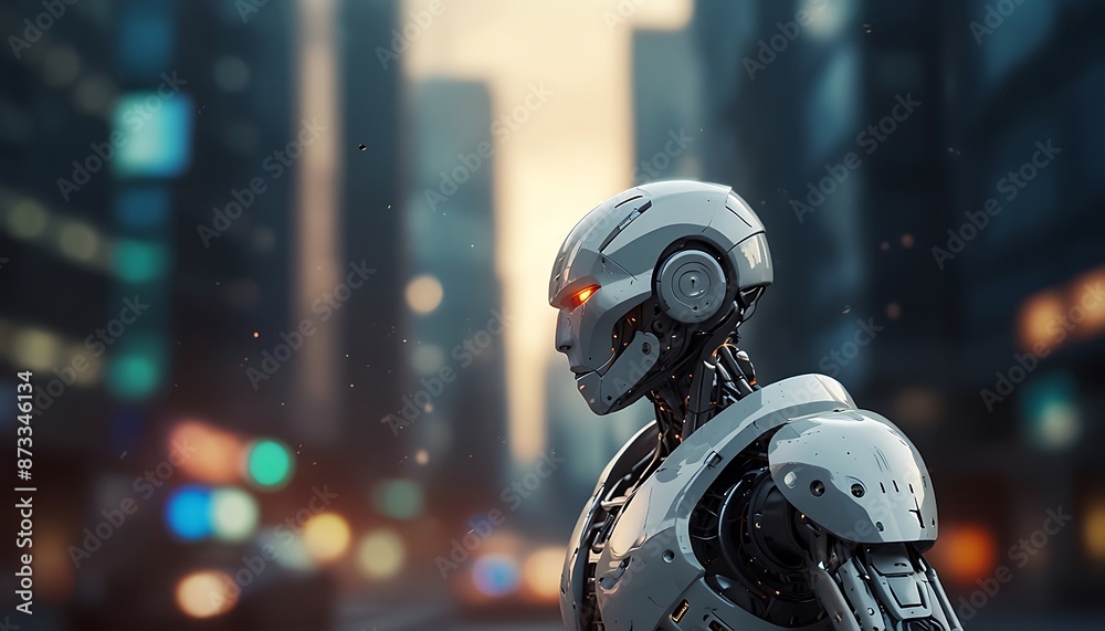 Future Robot Artificial intelligence robot, Machine learning Future Robot Artificial intelligence robot, Machine learning