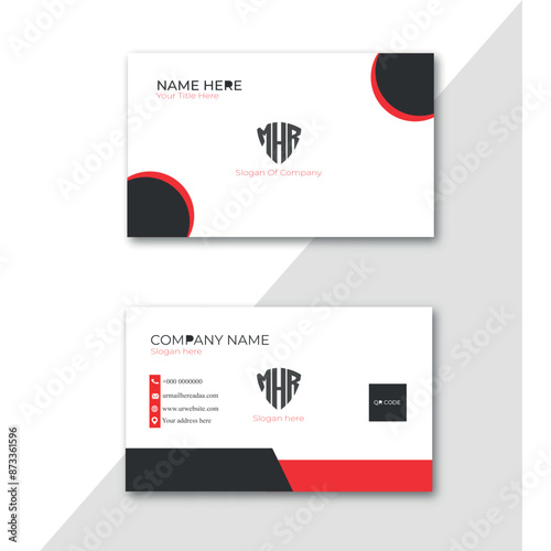Premium business card design.
