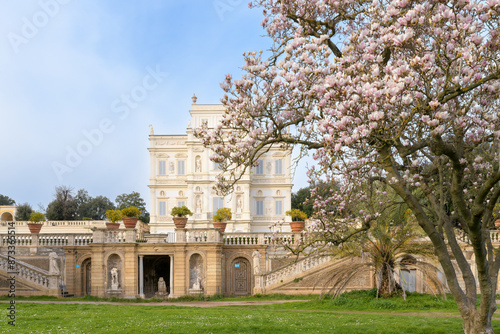 Villa Doria Pamphili - the Casino del Bel Respiro. Rome, Italy