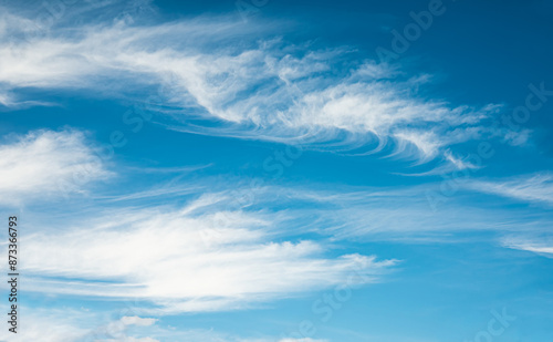 Summer Blue Sky Cloudscape
