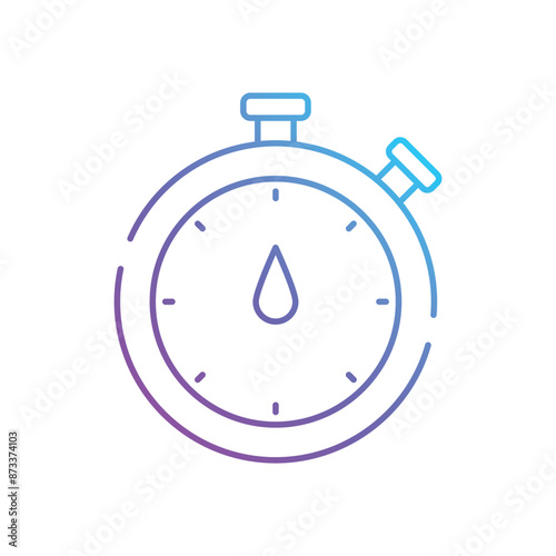 Stop Watch vector icon
