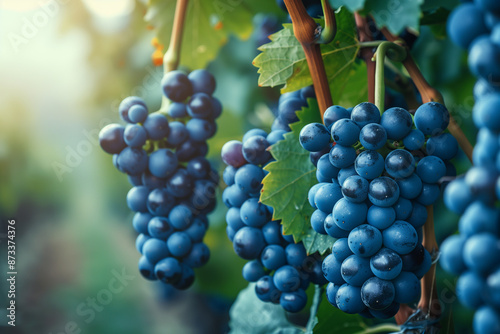 Wallpaper Mural Close-up of ripe grapes ready for harvest Torontodigital.ca
