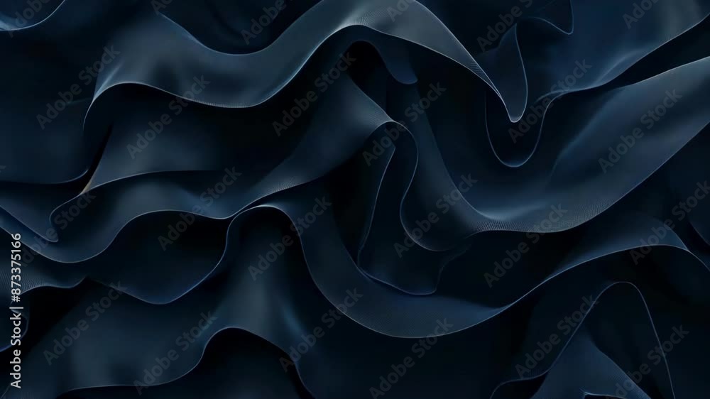 Black Fabric Close Up