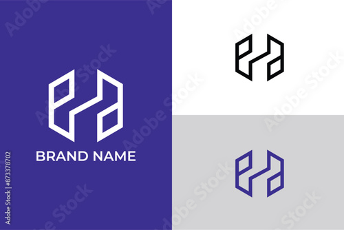 initial letter H S modern 3d logo, letter H arrow home icon modern real estate construction logo, letter C 3d logo suitable for finance financial business, corporate and property real estate business