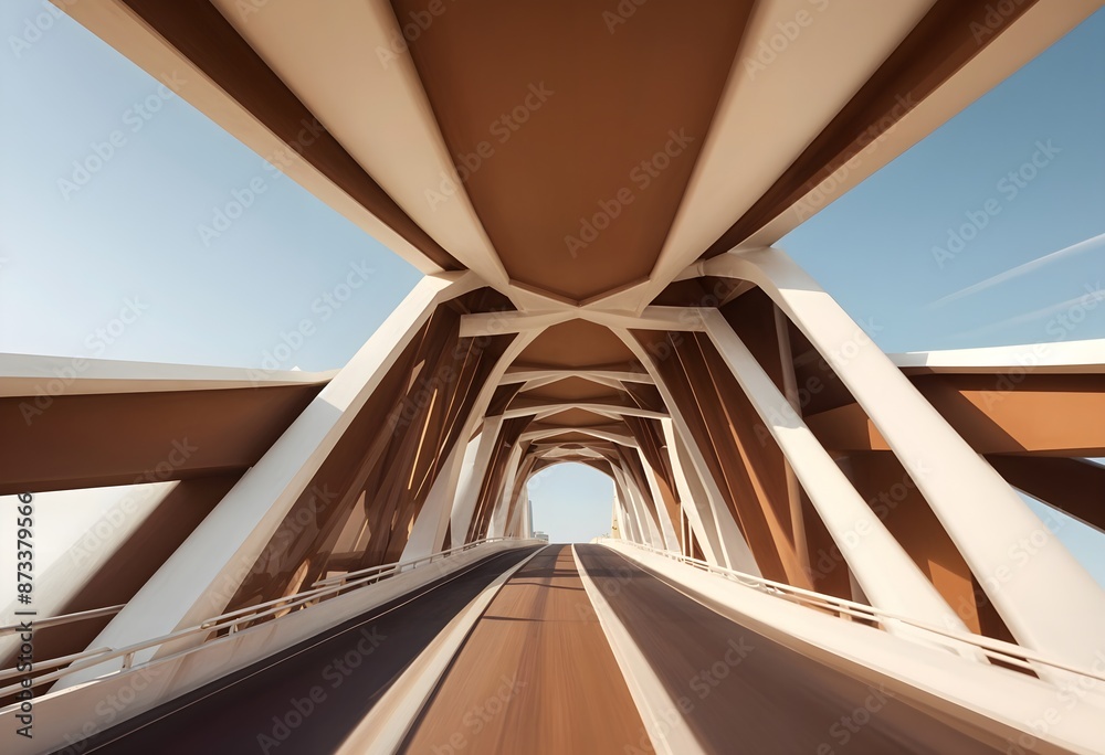 Obraz premium Minimalistic Bridge