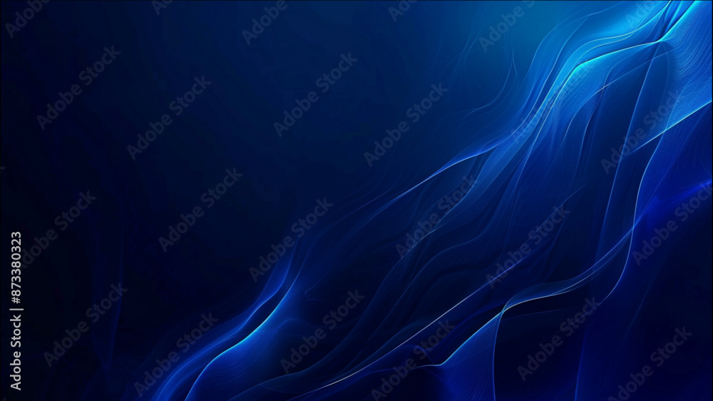 Fototapeta premium Abstract blue background with steel texture