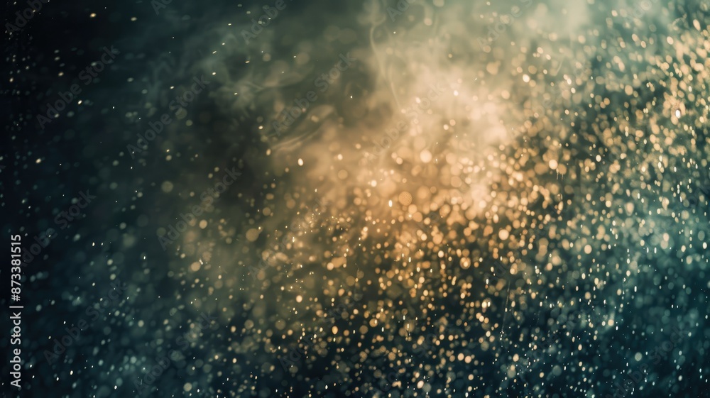 Obraz premium Abstract Bokeh Background - A blurry background with a lot of bokeh lights, creating a dreamy and magical effect. - A blurry background with a lot of bokeh lights, creating a dreamy and magical effect