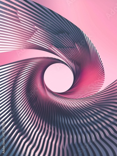 Abstract Spiral pink Light Art Design graphic wallpaper photo