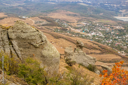 Demerdzhi (Demirdzhi, Demirji) Mountain in the Crimea photo