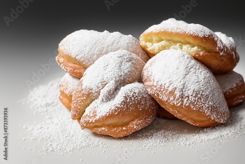 Beignets, Powdered Sugar-Coated Fried Pastries