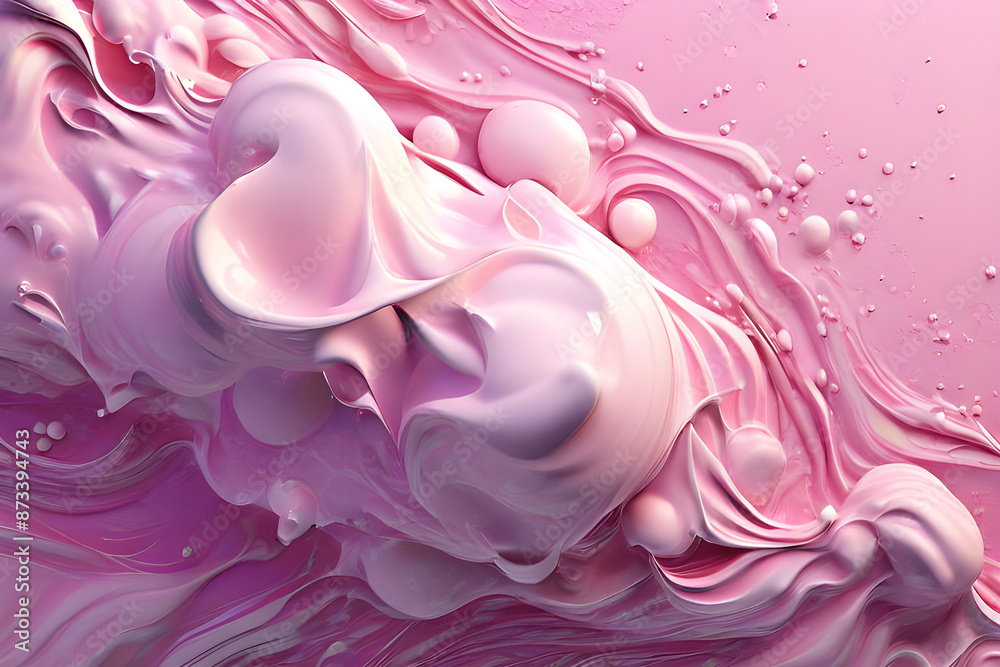 texture of pink cosmetic skin care cream. White lotion, moisturizer, cream cosmetic background texture of pink cosmetic skin care cream. White lotion, moisturizer, cream cosmetic background