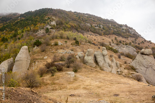 Demerdzhi (Demirdzhi, Demirji) Mountain in the Crimea photo