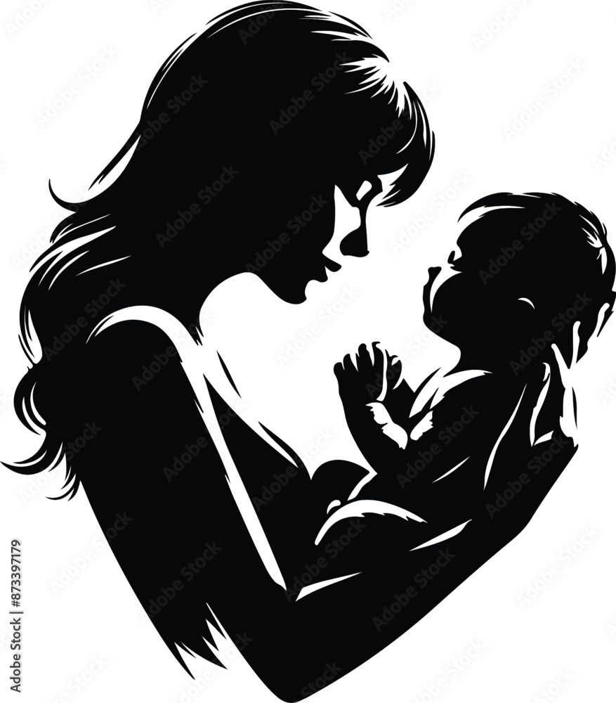Mom and baby Mom and baby