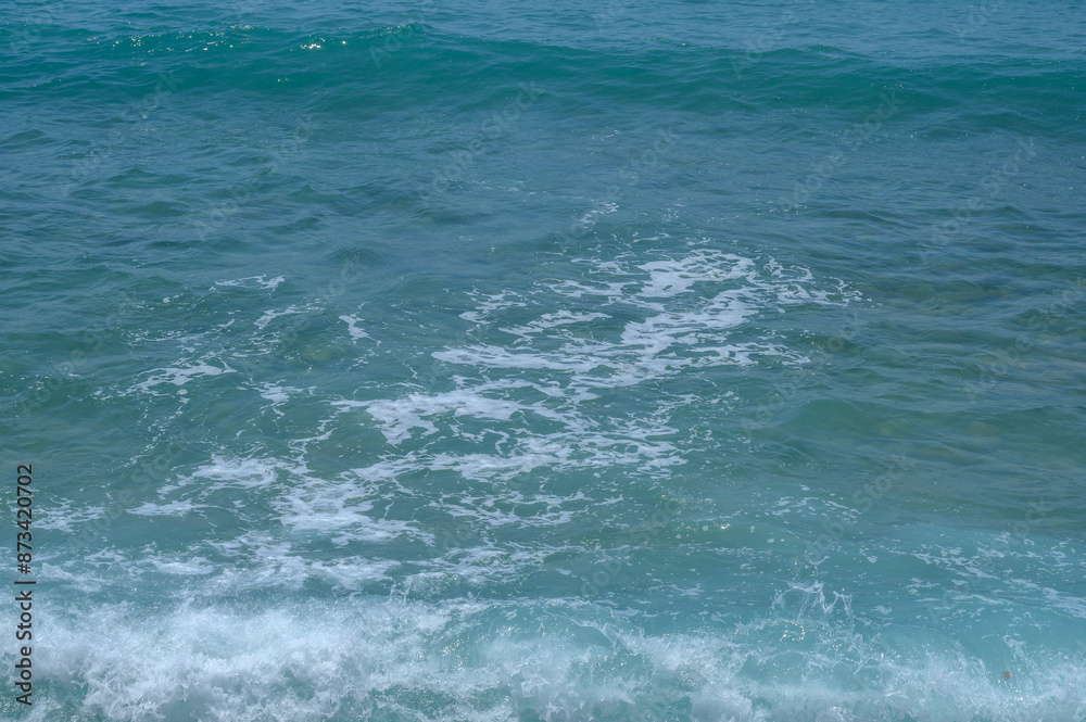 Rippled surface of seawater, full frame Rippled surface of seawater, full frame