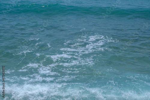 Rippled surface of seawater, full frame
