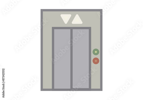 Ascensor para subir o bajar de un edificio