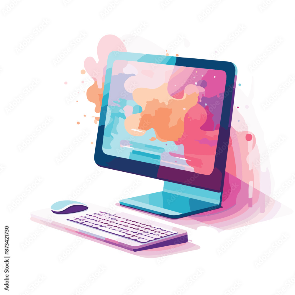 Adoillustration, vector, computer, technology, icon, screen, digital, device, desktop, design, display, laptop, electronic, monitor, modern, isolated, blank, business, pc, internbe Illustrator Artwork Adoillustration, vector, computer, technology, icon, screen, digital, device, desktop, design, display, laptop, electronic, monitor, modern, isolated, blank, business, pc, internbe Illustrator Artwork