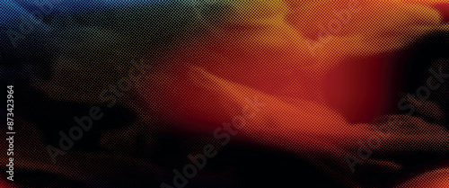 Dotted color gradient, rough sound of halftones. Dotted watercolor painting, dotted pattern. Colorful rainbow texture.eps 10