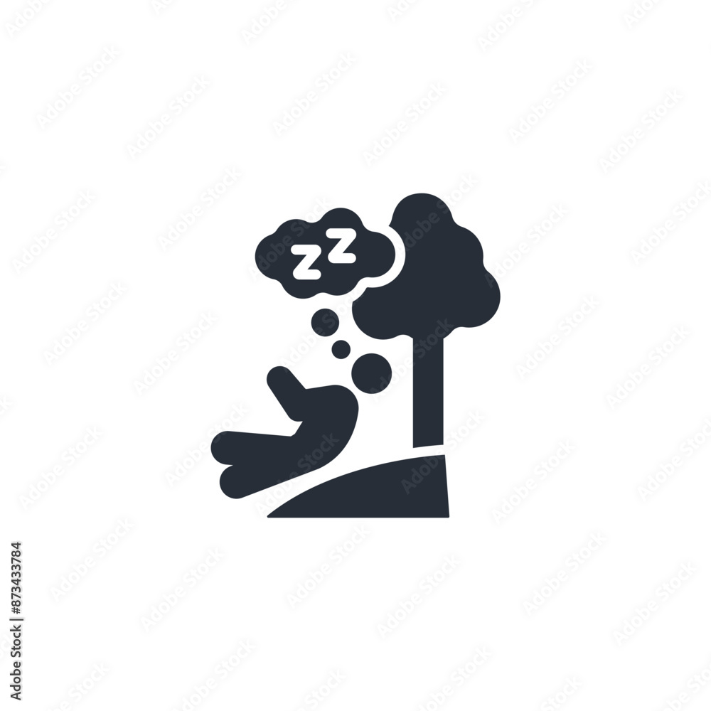 Rest icon. vector.Editable stroke.linear style sign for use web design,logo.Symbol illustration. Rest icon. vector.Editable stroke.linear style sign for use web design,logo.Symbol illustration.