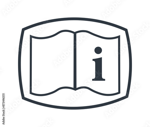Electronic instructions for use symbol.
