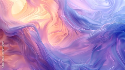 A captivating display of swirling pastel shades creating a dreamy and ethereal effect, perfectly capturing the movement and fluidity of the colors.