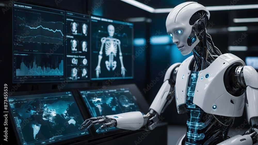 Fototapeta premium Fortschritte in der medizinischen Bildgebung