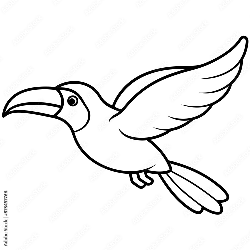 Obraz premium Bird Vector Illustration