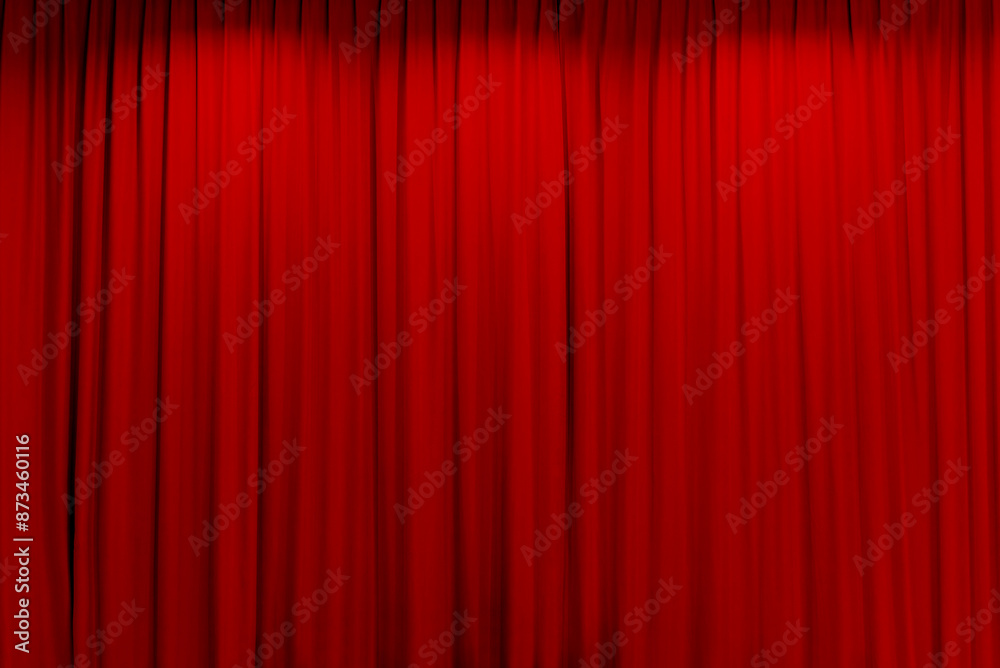 red theater curtain that dropped down as a straight line. Background for inserting text, empty spaces. red theater curtain that dropped down as a straight line. Background for inserting text, empty spaces.