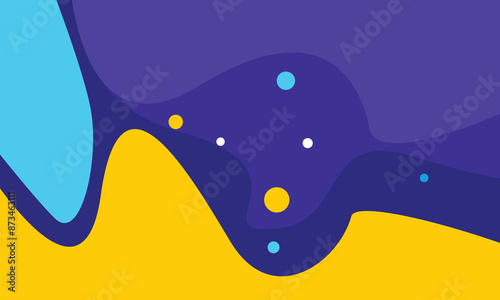 incredible abstract flat vector, abstract flat geometric shape vector
