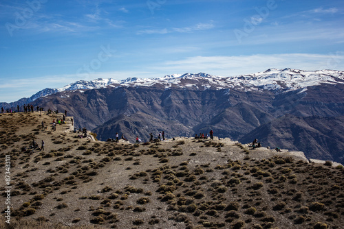 It was worth going up to the Mirador de Condores photo