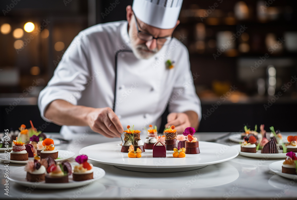 Precision in Pastry Art Precision in Pastry Art