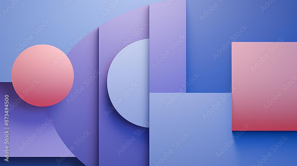 Modern Geometric Abstract, a Stylish and Contemporary Design Modern Geometric Abstract, a Stylish and Contemporary Design