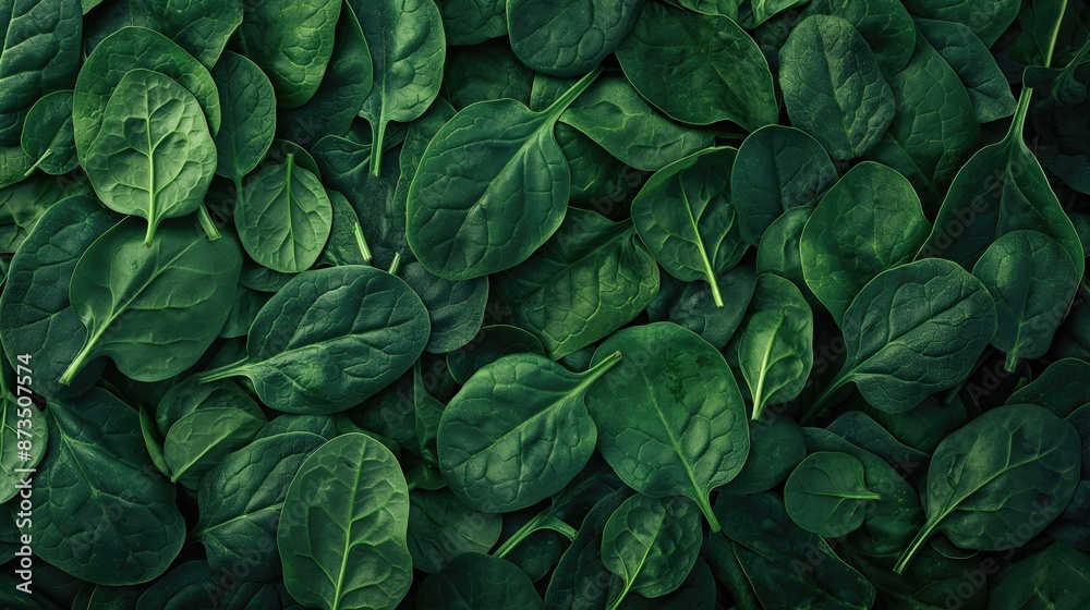 Background with fresh spinach leaves Background with fresh spinach leaves