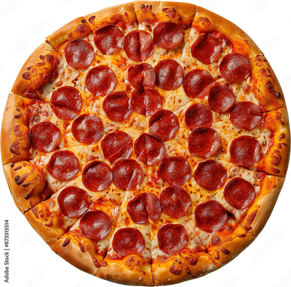 A Product Image of a Pepperoni Pizza A Product Image of a Pepperoni Pizza