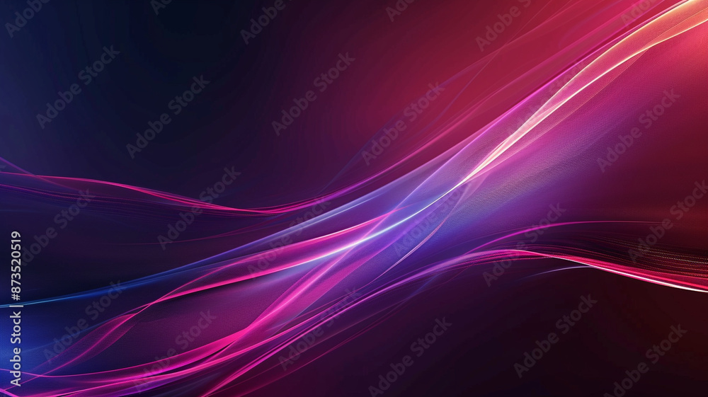 Smooth Gradient Design with Neon Accents Smooth Gradient Design with Neon Accents