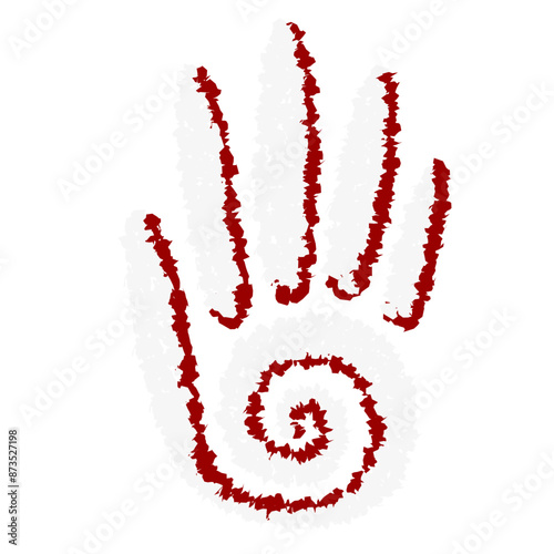 Mano Hopi (red).