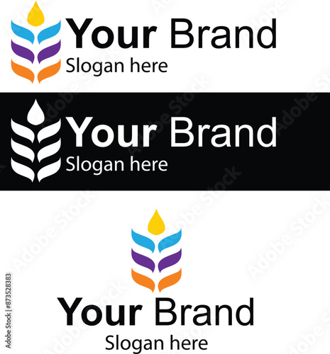 Brand logo mock-up for professional or personal use